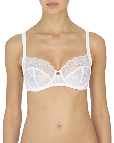 Natori Women's Statement Full Figure Underwire Bra, White, 32H