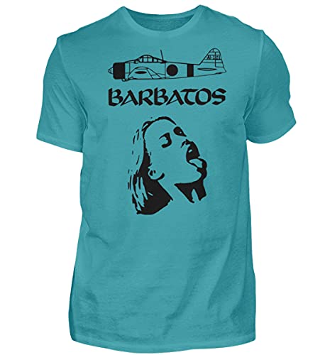 T-Shirt Barbatos Rocking Metal Bleu XX-Large Vetement Homme