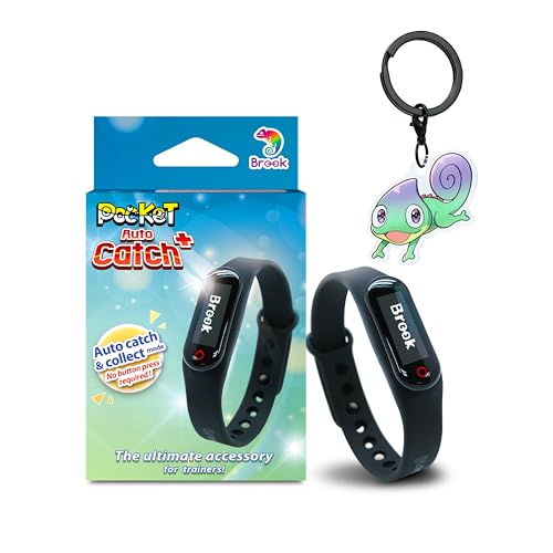 Brook Pocket Auto Catch Plus avec porte-clés – Version améliorée de capture automatique, rotation automatique et capture des monstres de poche, collection...