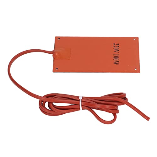 Almohadilla calefactora de caucho de silicona de 100W con calentamiento uniforme 5