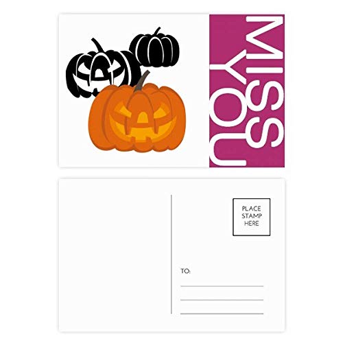 Cartes postales d'Halloween 20pcs pour ne jamais manquer de cartes