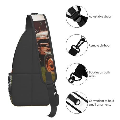 Mochila tipo bandolera CROSS CHEST BAG para viaje miniatura 4