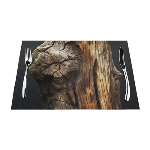 Set de table lavable tronc d'arbre pour protéger efficacement votre mobilier - 7
