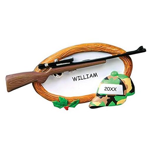 DIBSIES Personalized Outdoor Fun Christmas Ornament (Hunting)