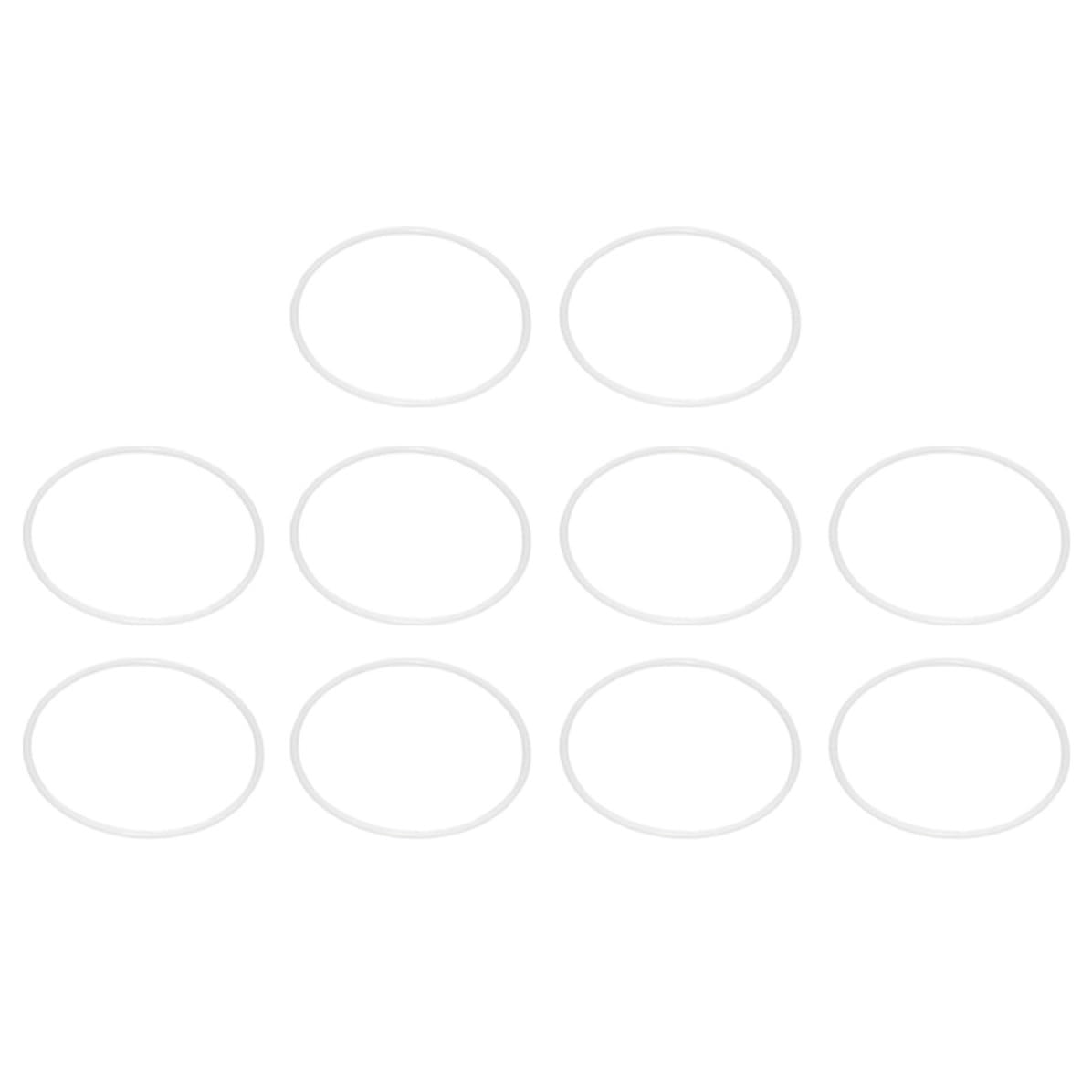 Aros redondos de plástico para crear atrapasueños DIY en talleres de manualidades