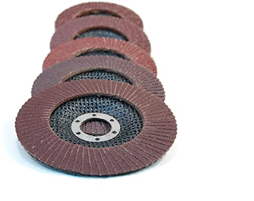 5pc 4.5' Flap Grinding Disc Assorted...