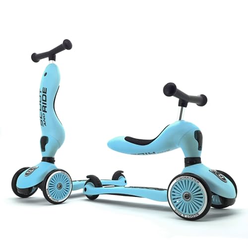 Scoot & Ride 2-in-1 Ride-On & Stand Kids Scooter, Ages