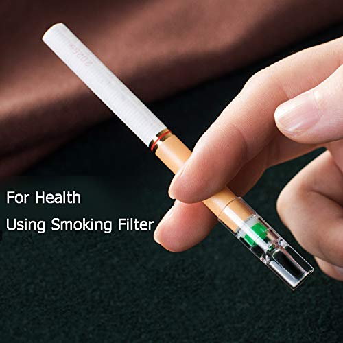 Miniatura 7 de 200 filtros de cigarrillos desechables, filtros antihumo para dejar de adicción, filtro de alquitrán de cigarrillos, filtro de cigarrillos de tabaco