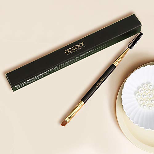 image for 5pcs Docolor Duo Eyebrow Brush, Professional Eye Makeup Tool, Eyeshado