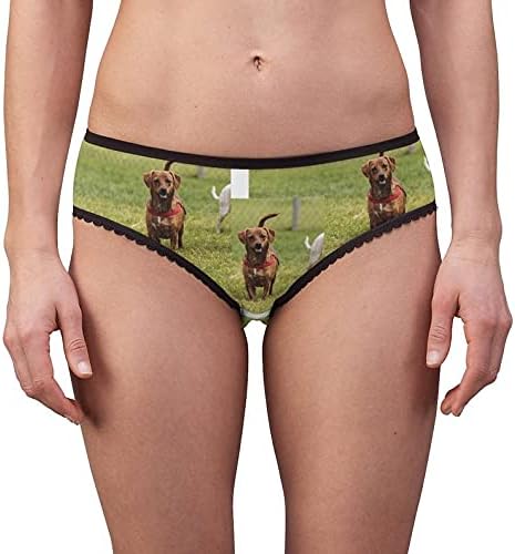 Terrier Dog Mix Panties, Terrier Dog Mix Underwear, Briefs, Cotton Briefs, Funny Underwear, Panties For Women