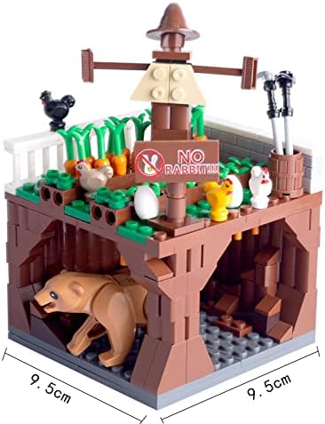 Miniatura 7 de Juego de bloques de construcción de zanahoria guardiana de Halloween-100% compatible con todas las marcas principales-adecuado para regalos de