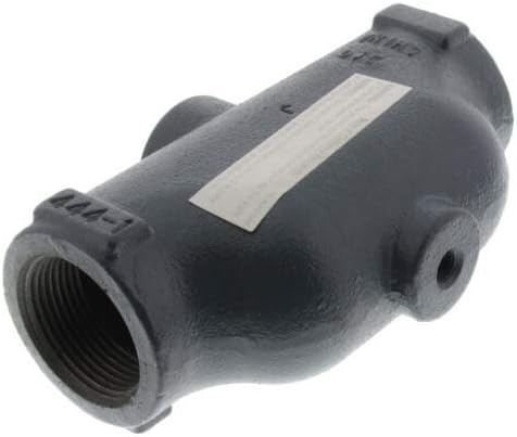 1" Air Purger, 1/8" Threaded Vent (125 PSI, Cast Iron)