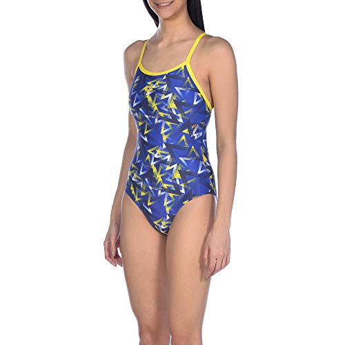 Image of Arena Women's Standard Country Flags Light Drop Back MaxLife One Piece Swimsuit