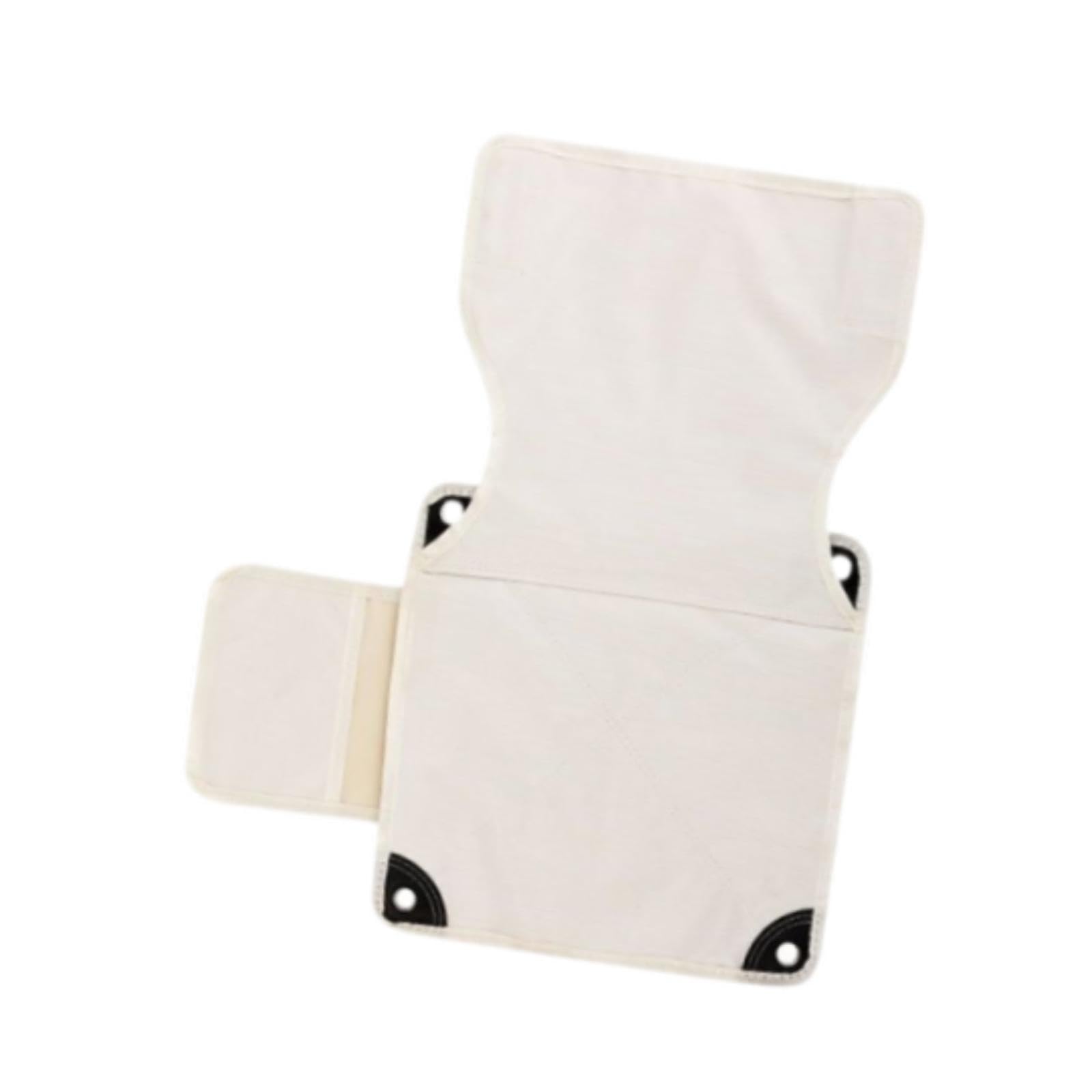 Folding Chair Replacement Fabric | Stackable Portable Outdoor Camping Comfort | Comfortable Breathable Oxford Seat for Outdoor Use | Waterproof Durable 36x36cm White-image-38
