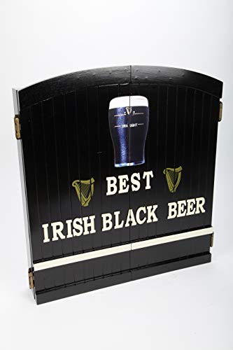 point home Dartschrank Best Irish Black Beer, Dartscheibe im Retrolook, 60cm Cover