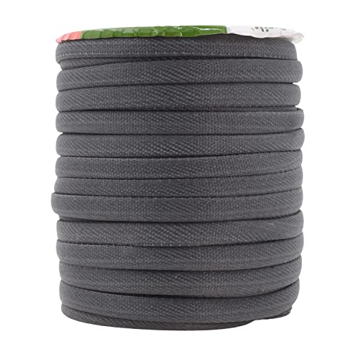 Mandala Crafts 20 YDs ¼ in Gray Welting Cord Filler Rope for Piping Sewing
