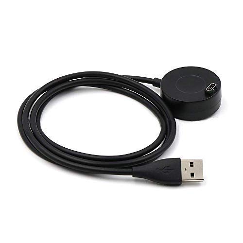 2Pack Charger Compatible for Garmin Venu 3/Venu 3S/Venu 2 Plus/Venu 2S/Venu 2/Venu/Venu Sq 2/Venu Sq Replacement USB Charging Cable Date Sync Cord Adapter for Garmin Venu Series Smartwatch,Black
