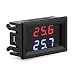 DROK Digital Thermometer, DC 4-28V -20 to +100 Degree Celsius Indoor Outdoor Thermometer with Dual LED Display, High Accuracy Temperature Gauge Tester with 2 Waterproof NTC Temperature Sensor Probe