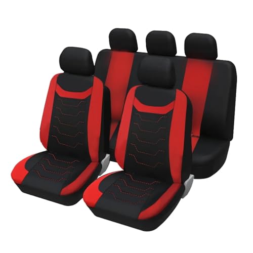 Housses de siège auto complètes en tissu concave pour une finition intérieure soignée