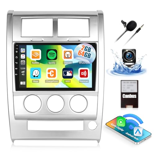 2+64GB Car Stereo Radio for Jeep Liberty 2008-2012 with Wireless ...