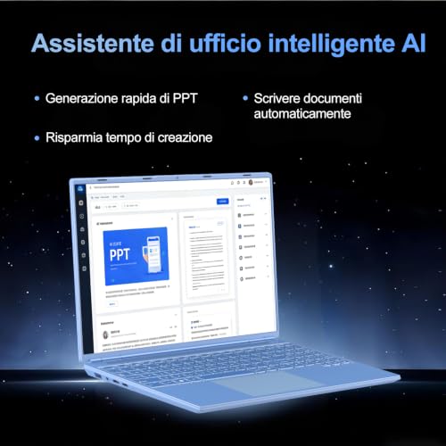 NOTODD PC Portatile Laptop 16 Pollici Notebook Blu Win 11 Pro 4 NOTODD PC Portatile Laptop 16 Pollici Notebook Blu Win 11 Pro - immagine 4