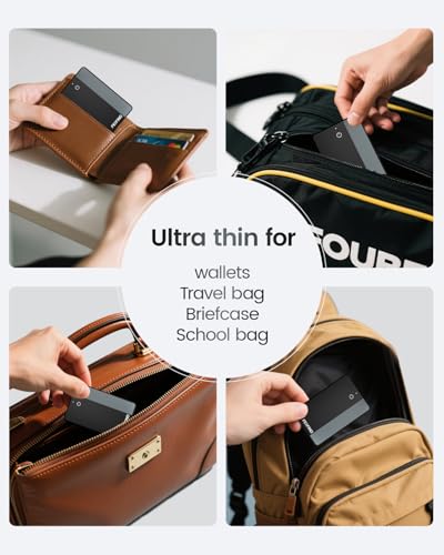 Rechargeable Bluetooth Smart Certified Wallet Tracker Card DROPS TO - image 9