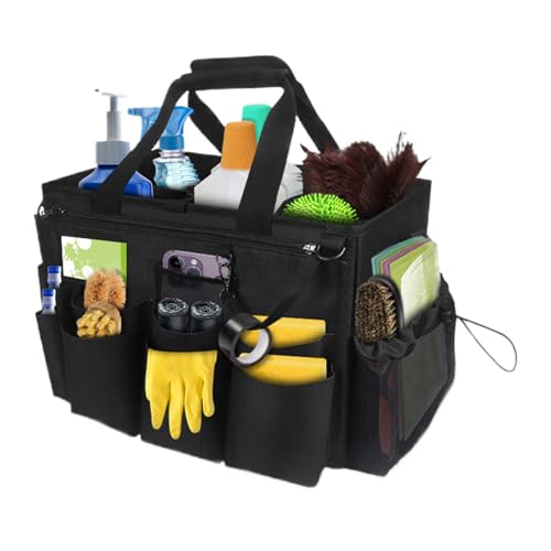 Bolsa de limpieza impermeable con correa ajustable y compartimentos transpirables 2