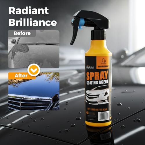Kit de spray cerámico nano hidrofóbico para autos 3Pcs miniatura 4