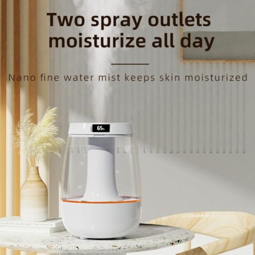 Humidificador de aire para dormitorio contra la sequedad con doble spray 3