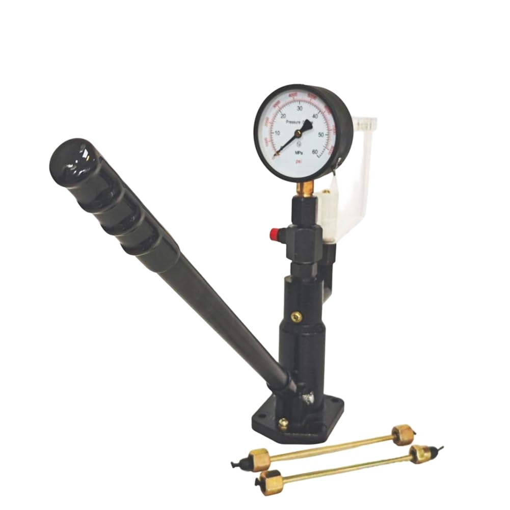 Jnchdghwa As Shown Ps400a2 Injector Nozzle Tester 0-60Mpa Oil Pump Injector Checker Common Rail Injector Test Tool Injector Calibrator
