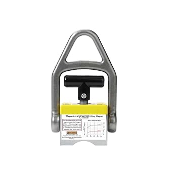 Magswitch 8100089 MLAY600 Lifting Magnet, 600 lbs Pulling Force, Steel Magnetic Lifter