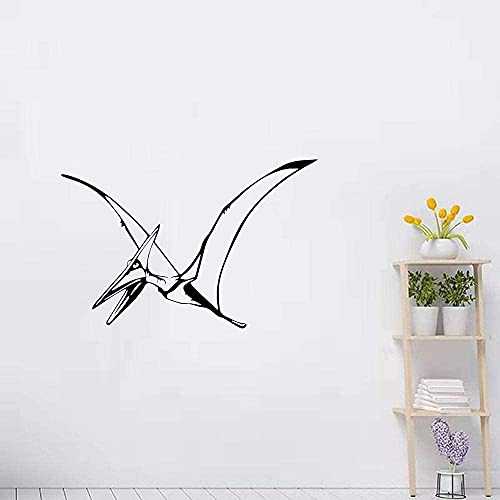 Adhesivo de vinilo extraíble para pared, dinosaurio, protección del medio ambiente, habitación de los niños, hogar, 42x28 cm Cover