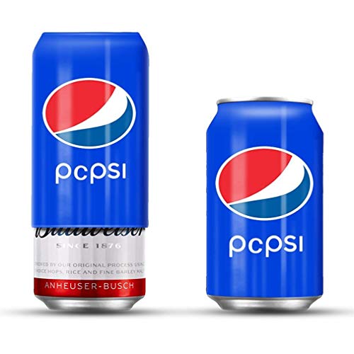 CONGCASE Cubre la Lata de Cerveza Botella de Bebida Funda de Silicona Ocultar un 355ml de Cerveza de 12 FL oz latas de 355 ml for Eventos...