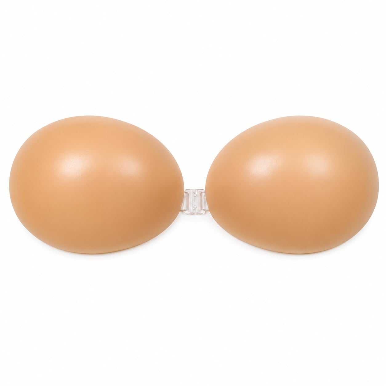 Adhesive Strapless Bra for Women | Reusable & Washable Silicone Stick-On Bra | Self-Adhesive Seamless Strap-Free for Party, Wedding Beige-picture-33