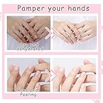 Hand Masks, 6 Pairs Hydrating Exfoliating Hand Peeling Mask, Smooth Hand Masks Moisturizing Gloves Overnight for Dry, Rough, Cracked Hands, Hand Skin Moisturizer Glove for Women Men（A - Image 3