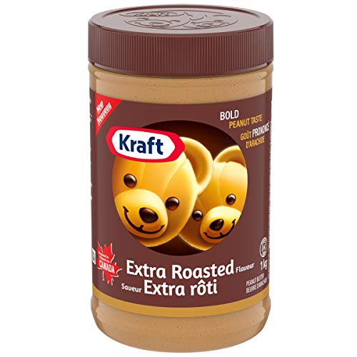 Kraft Extra Roasted Peanut Butter, 1Kg/2.2 Lbs (Imported From Canada) #TOP10