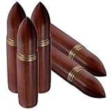 Angoily Estuche Pequeño para Palillos de Dientes de Madera 5 Unidades Portátiles y Ligeras Caja Compacta para Almacenamiento en Viajes Camping y Uso Doméstico