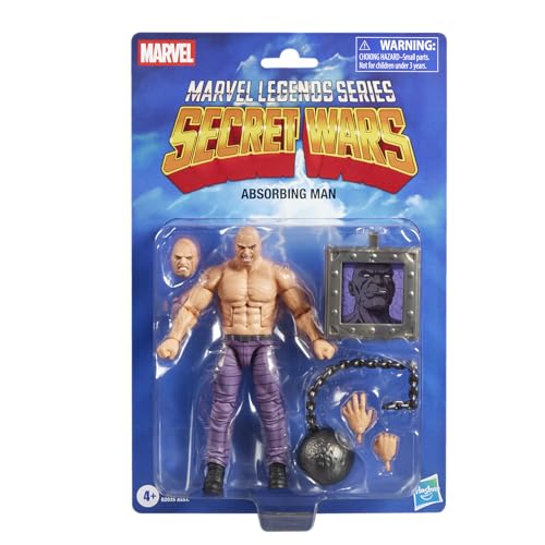 PUNTI DI SNODO PERFETTI PER L'ESPOSIZIONE: grazie ai numerosi punti di snodo e alla testa, alle braccia e alle gambe snodabili di questa action figure dell'Uomo Assorbente, i fan possono creare pose dinamiche da esporre
