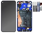 Original Huawei Display LCD Touchscreen Bildschirm für Huawei Honor 20 / Nova 5T Rahmen Blau mit original Akku inklusive Werkzeug für einbau