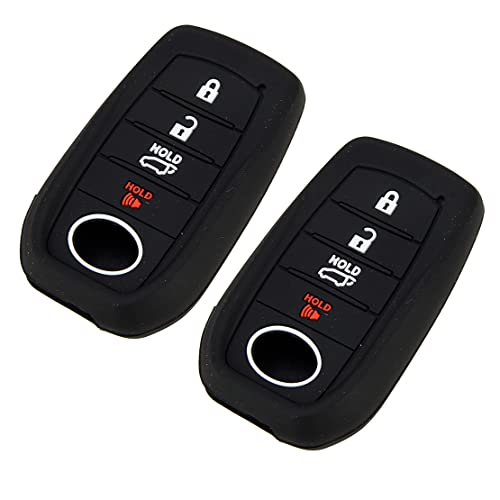 ciciTree 2 fundas para mando a distancia compatibles con Toyota Tundra Land Cruiser Venza RAV4 Prime Cover