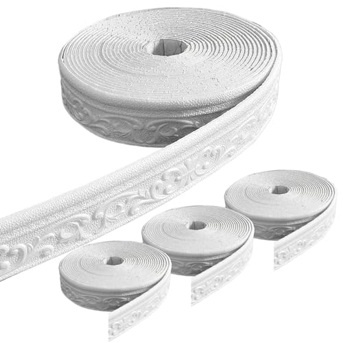 Moulure murale auto-adhésive et garniture de carrelage pour rénovation