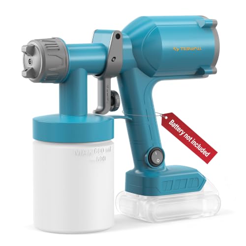 Tilswall Dreamer400 Cordless Paint Sprayer (Fits Dewalt 20V Battery)