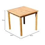 ALEOS Teak Gartentisch Alpen