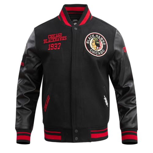 Image of Pro Standard Mens NHL Retro Classics Varsity Jacket