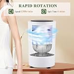 Electric Clothes Spin Dryer, Portable Mini Dryer Compact Spin Dryer Laundry Dryer for RV, Camping, School, Apartment, Dorm