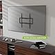 D-Line TV Wandhalterung, Flache für Fernsehbildschirme mit Einer Diagonale von 32-70 Zoll, VESA-Lochmuster von 200x200 mm bis 400x400 mm, maximale Traglast von 60 kg