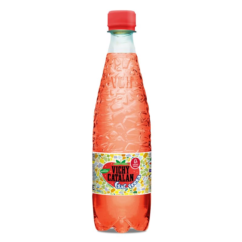 Vichy Catalan Fruit Agua Vichy con Frutas (Fresa, 6 Botellas 500 ml.)