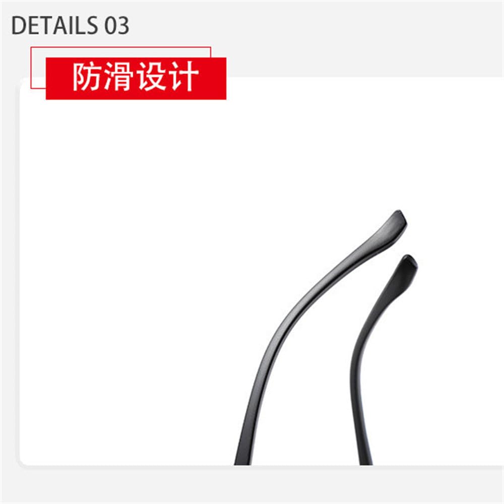 Gafas de sol polarizadas de nailon de alta definición para hombre, protección solar