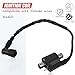 YOFMOO Ignition Coil for Yamaha Bear Tracker Trail Boss Warrior Big Bear Raptor TTR125 YFM350 ATC185S ATC200 YFM 250 330 350 ATC 185S 200 200ES 200S