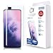 Tempered Glass Screen Protector for OnePlus 7T Pro 5G and 7 Pro [Dome Glass] 3D Exclusive Solution for Full Coverage Protection, Easy Replacement Kit by Whitestone for 7T Pro and 7 Pro Models - No UV Lamp